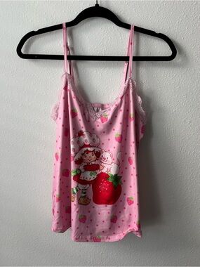 Pink Strawberry Shortcake Cami Tank